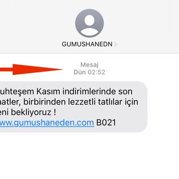 Gumushaneden.com Gece Mesaj Rahatsızlığı