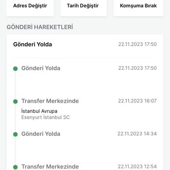 Trendyol Express Kargo Teslim Etmiyor