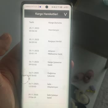 Bir Günde Kargo Ürün Teslimi Yapılmadan İade Olarak İşleme Alındı