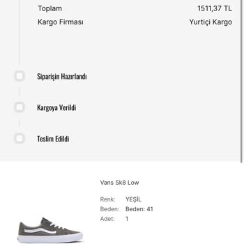 Sneaks Up Stoğu Olmayan Ayakkabının Siparişini Alıyorlar