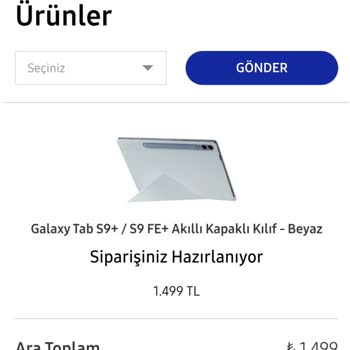 Samsung TR'NİN Olmayan Stoğu Var Gibi Gösterip Satmaya Devam Etmesi