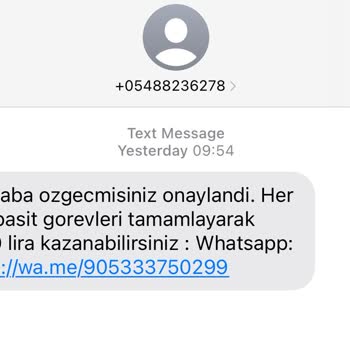 0548 823 62 78 05488236278 Numara Şikayeti