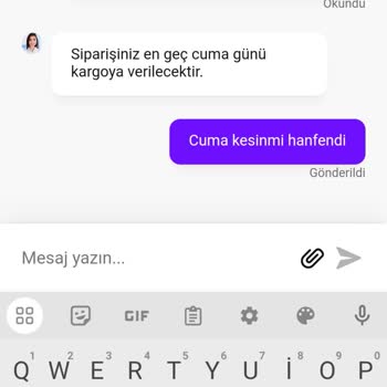 Ev Dekor Plaza Sipariş Ettim Ürün Hala Kargoya Verilmedi 6 Gün Oldu