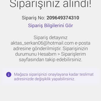 Ev Dekor Plaza Sipariş Ettim Ürün Hala Kargoya Verilmedi 6 Gün Oldu