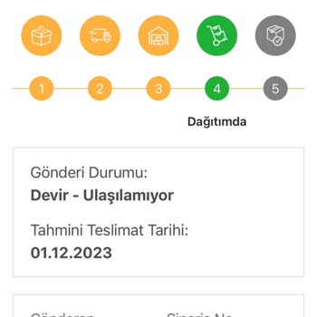 A101 Firmasının Çalıştığı Kargo Firması Yüzünden Ürünlerim Ulaşmıyor.