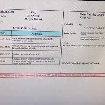 Garanti Bankası Bloke Hk.