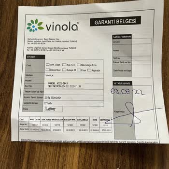 Vinola Cam Ocak Patladı