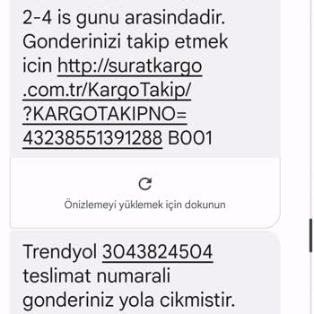 Sürat Kargo Yalan Bilgilendirme Yapıyor