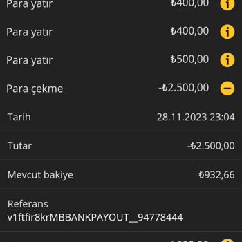 Mobilbahis Param Hesaba Yatmadı