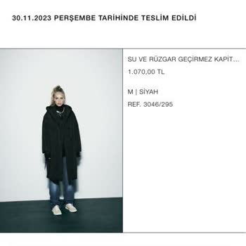 Zara'dan Aldığım Ürünler Gelmedi, Teslim Edildi Olarak Gözüküyor!
