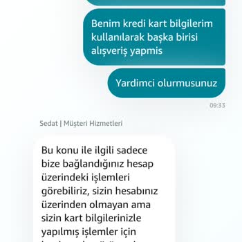 Amazon.com.tr Müşteri Hizmetleri İlgilenmiyorlar