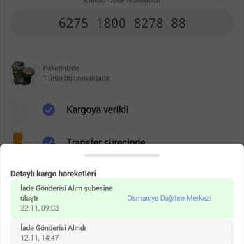 Hepsijet Sorumsuzluğunda Şubede Yıllanan İade Kargo