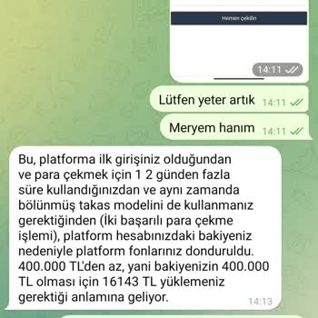 AVM N11 Banka Hesabıma Paramı Yatırmıyor