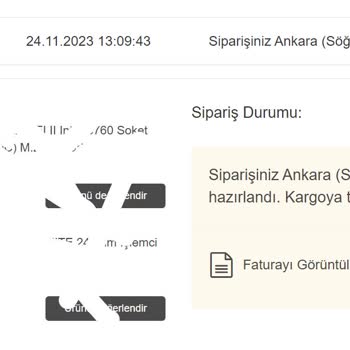 Vatan Bilgisayar Bir Türlü Kargoya Verilmeyen Sipariş