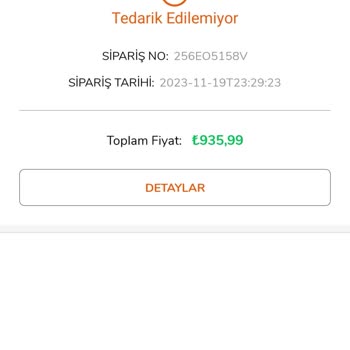 Çetinkaya Ürünü Tedarik Edilemiyor.
