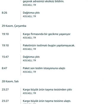 MNG Kargo Tarafından Eksik Ve Hatalı Adres Şeklindeki Yalan Beyanı