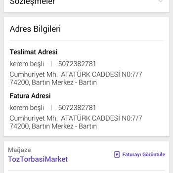 Aras Kargo Bartın Şubesi Kargo Getirmemesi