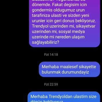 Merkaya Butik Ürün Değişimi Yapılmaması Şikayeti!