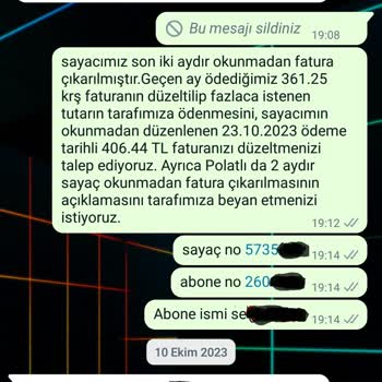 ASKİ Sayaç Okumadan Su Faturası Kesiyor Faturaları Atıp Kaçıyorlar