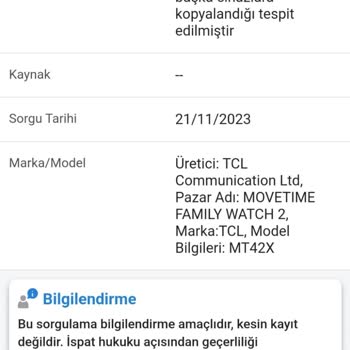 Trendyol Başka Cihaza Kopyalanmış IMEI Numarası