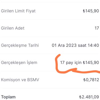 Midas Ortalama Maliyetin Yüksek Tutulması