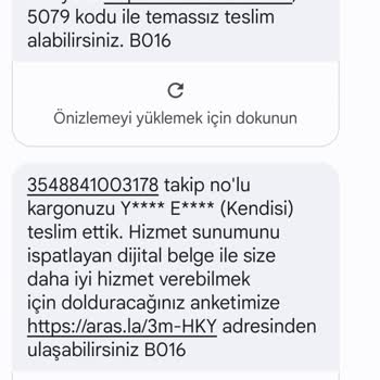 Konya Aras Kargo Matbaacılar Şubesi Saygısız Tavır
