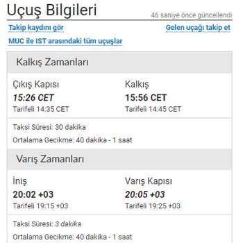 Pegasus İle 4 Saatlik Çile Bilgisi