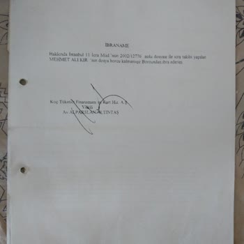 Koçfinans Tarafından Koyulan İcra Şerhi Kaldırılmıyor.