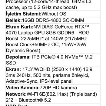 Hepsiburada Satıcılı Laptopta Yanlış Gönderim