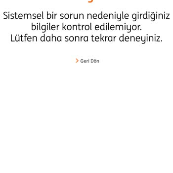 ING Müşteri Olamıyorum Hata Veriyor