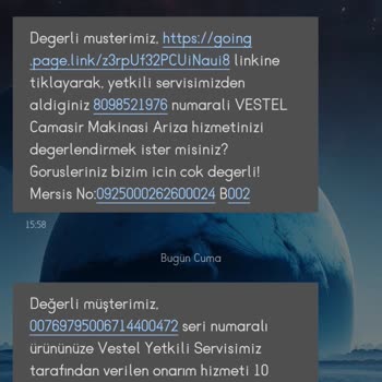 Vestel Yumuşatıcı Kokusu Hiç Yok