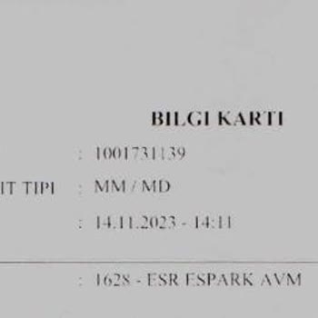 Mavi Espark Mavi Mağazası Ayıplı Ürünü Değiştirmiyor.