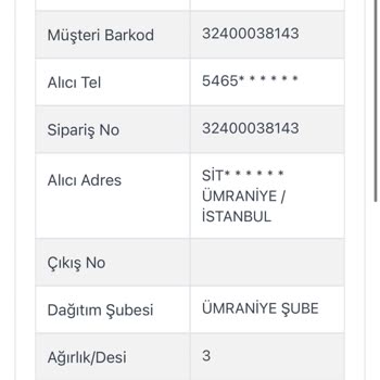 Kargo İstanbul Firmasının Sorumsuzluğu