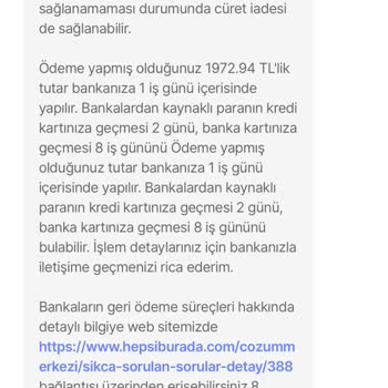Hepsiburada Farklı İşlem Sağlayamıyoruz Yasal Yola Başvurun
