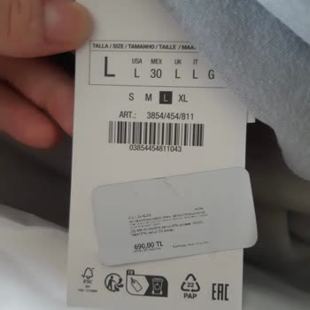 Zara Yanlış Ürün Gönderilmesi