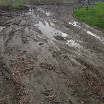 Silivri Belediyesi Çamurlu Yol Düzeltme Talebi