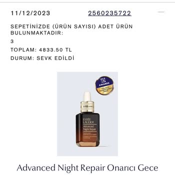 Estee Lauder Ürünüm Hala Gelmedi!