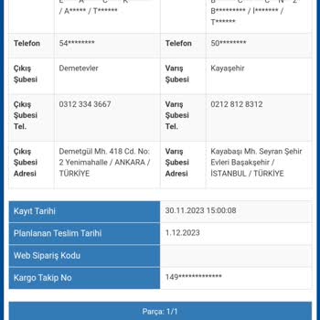 Sürat Kargo Kargo Ücreti Fahişliği Şaşkınlığı!