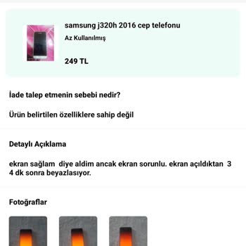 Dolap Haksız İade