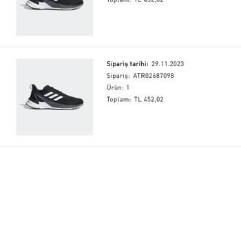 Adidas Sipariş Teslimi Yapmıyor.