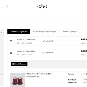 Ozyo.co Güven Bunalımı: Ödeme Yapıldı, Ürün Ve İade Yok