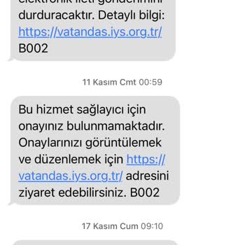 Sportstyle Mesaj Ve Bildirim Almak İstemiyorum