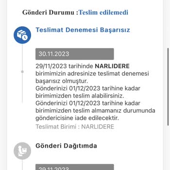 MNG Kargo Ürün Teslim Edilmeme