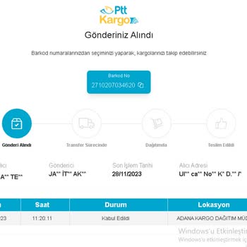 PTT Kargo Dağıtım İçin Bekleyen Kargonun Teslim Problemi