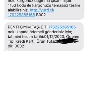 Yurtiçi Kargo Kumaşkent Kargomu Tekrar Dağıtıma Çıkacak Diye Elimden Aldı