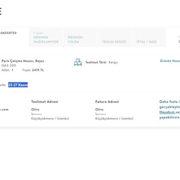 Vivense Ürünümü Teslim Etmemekte Direniyor
