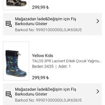 FLO Ayakkabı Şikayet Bildirimi Yapmak İstiyorum