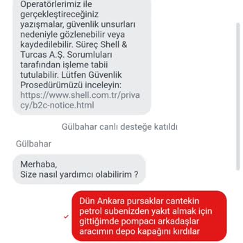 Shell Görevlisi Aracımın Depo Kapağını Kırdı. Sorumlular İlgisiz.