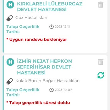 MHRS (Merkezi Hekim Randevu Sistemi) Bir Aydır Göz Kliniği Randevusu Alamıyorum!