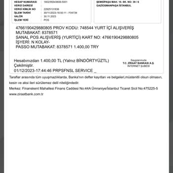 Passolig Banka Şikayeti 2 Kere Çekti